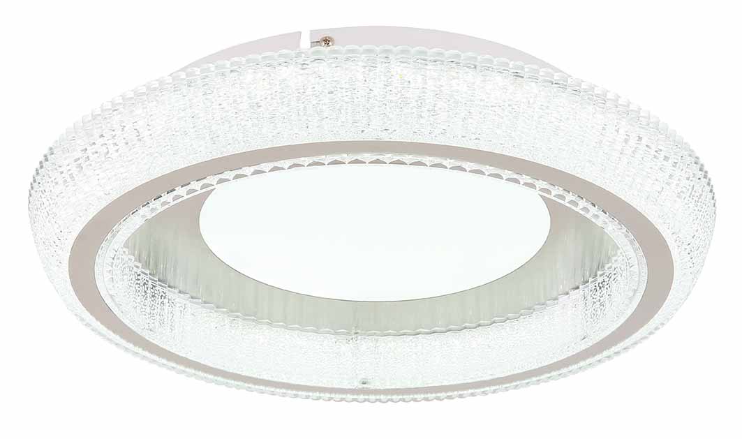 Lampe de plafond moderne en métal blanc Globo Sharper – Image 4