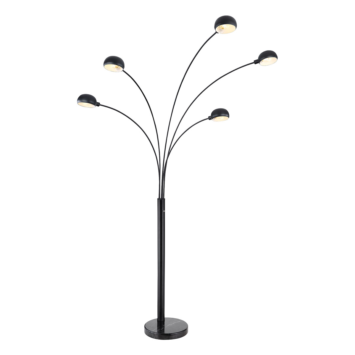 lampe-de-sol-5-lumières-noir-abat-jours-dômes-globo-seymour-58228nb