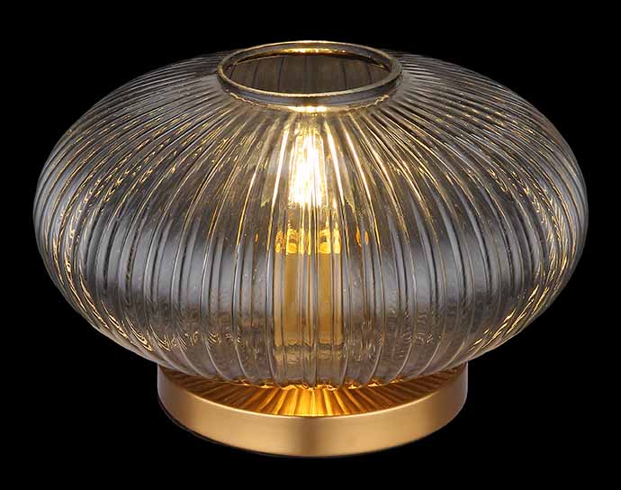 Lampe de table moderne en laiton métal Globo Normy – Image 3