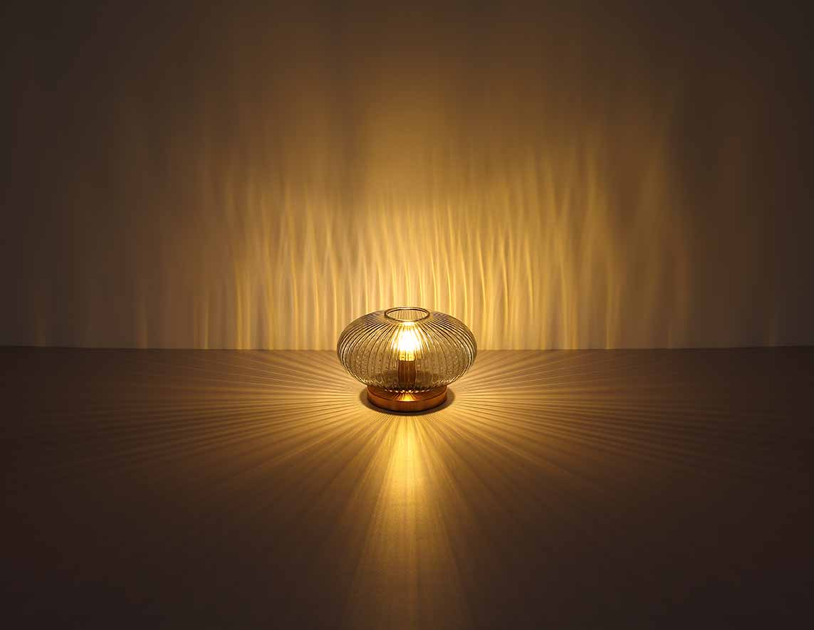 Lampe de table moderne en laiton métal Globo Normy – Image 4