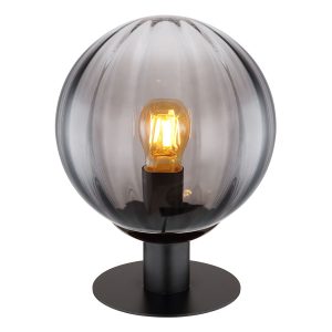 lampe-de-table-ronde-noire-moderne-globo-dallerta-15216t