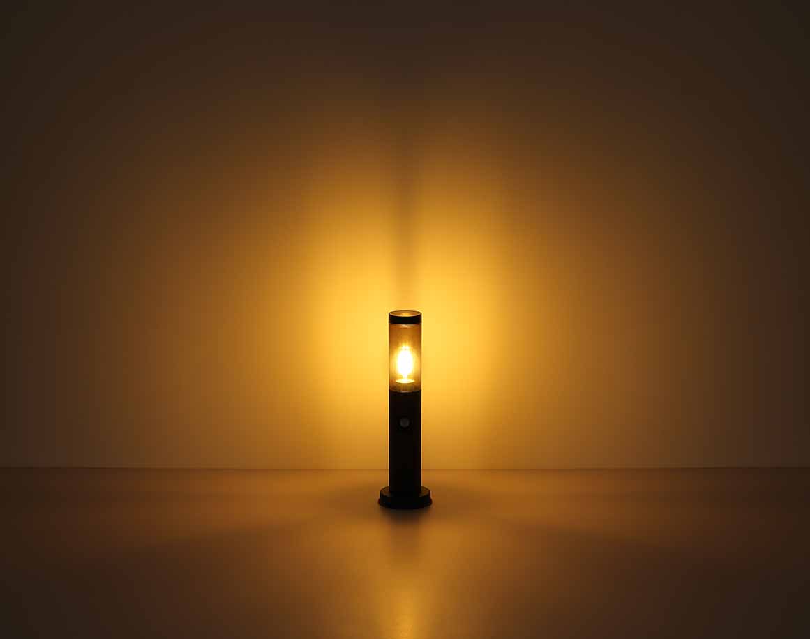 Lampe extérieure avec barres en métal anthracite Globo Boston – Image 4