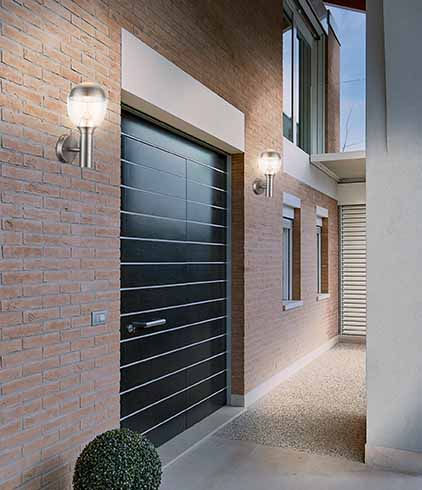 Lampe extérieure classique en acier forme boule Globo Callisto – Image 2