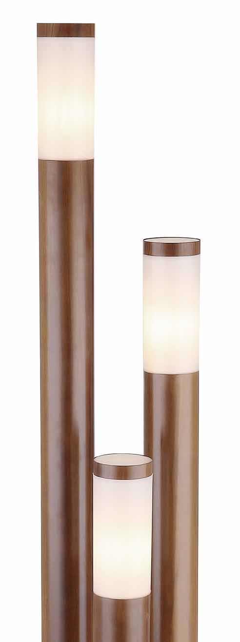 Lampe extérieure classique en métal naturel Globo Boston – Image 2