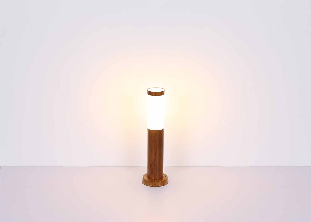 Lampe extérieure classique en métal naturel Globo Boston – Image 4
