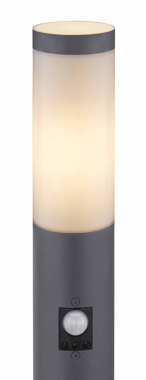 Lampe extérieure moderne en métal anthracite Globo Boston – Image 2