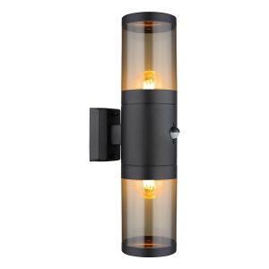 lampe-extérieure-moderne-en-verre-fumé-noir-globo-xeloo-32014-2bss