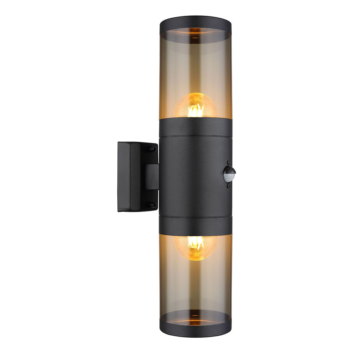 lampe-extérieure-moderne-en-verre-fumé-noir-globo-xeloo-32014-2bss