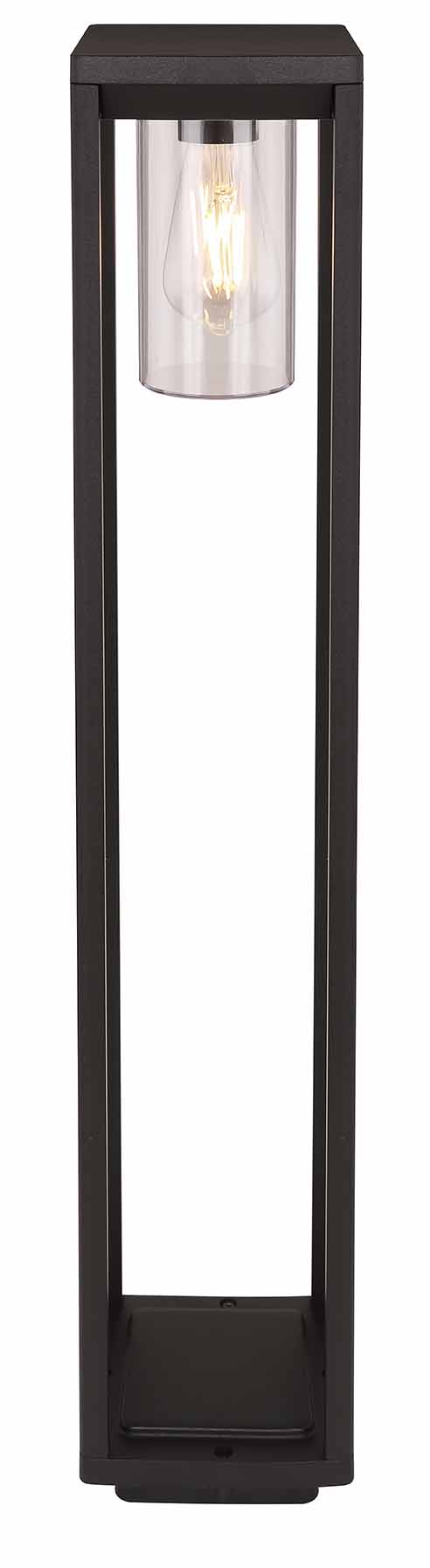 Lampe extérieure moderne noire en aluminium Globo Candela – Image 2