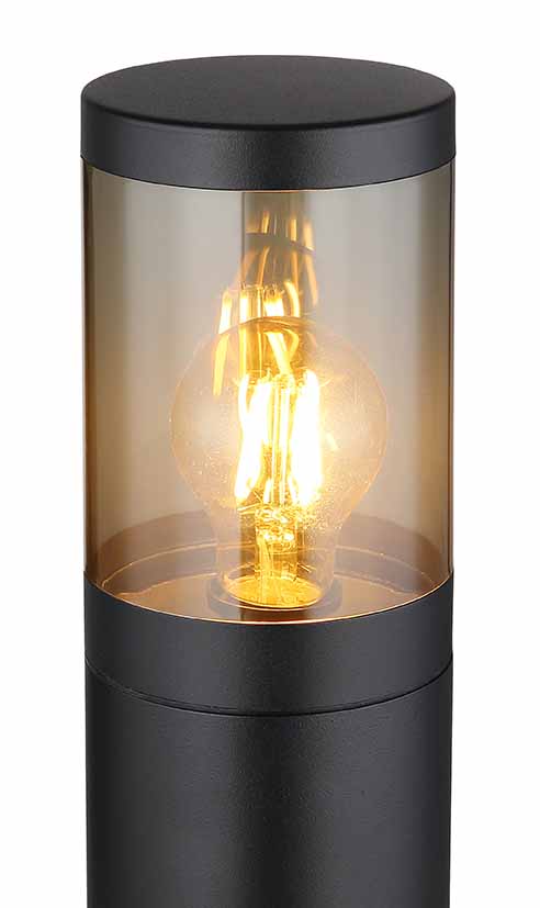 Lampe extérieure moderne noire en métal Globo Xeloo – Image 2