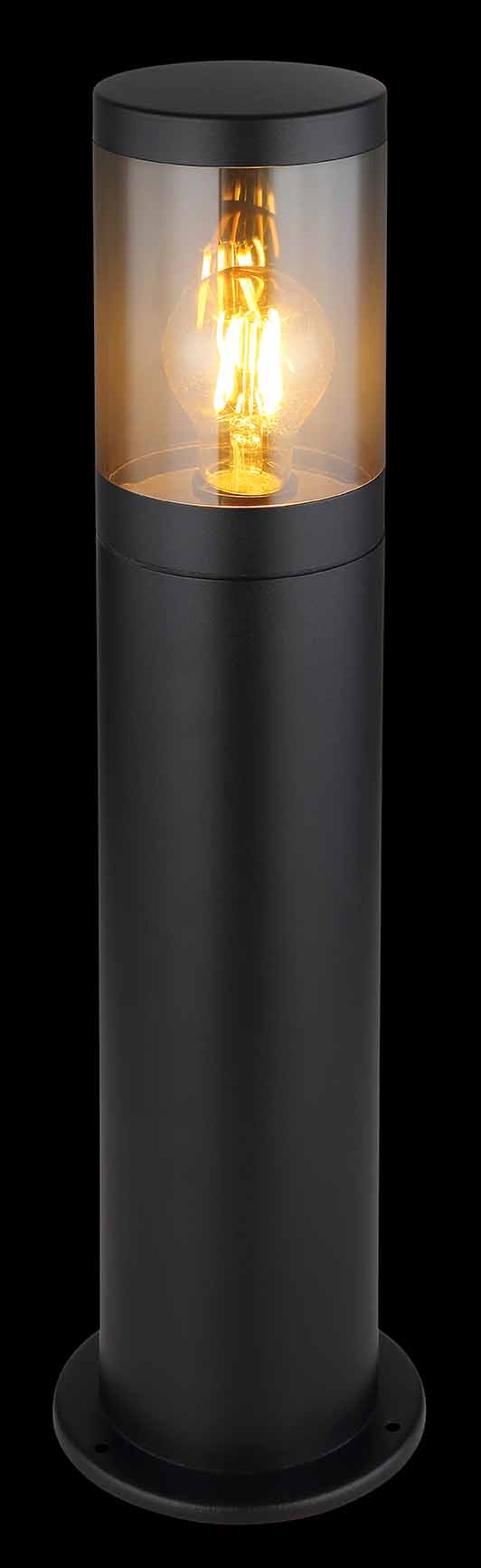 Lampe extérieure moderne noire en métal Globo Xeloo – Image 3