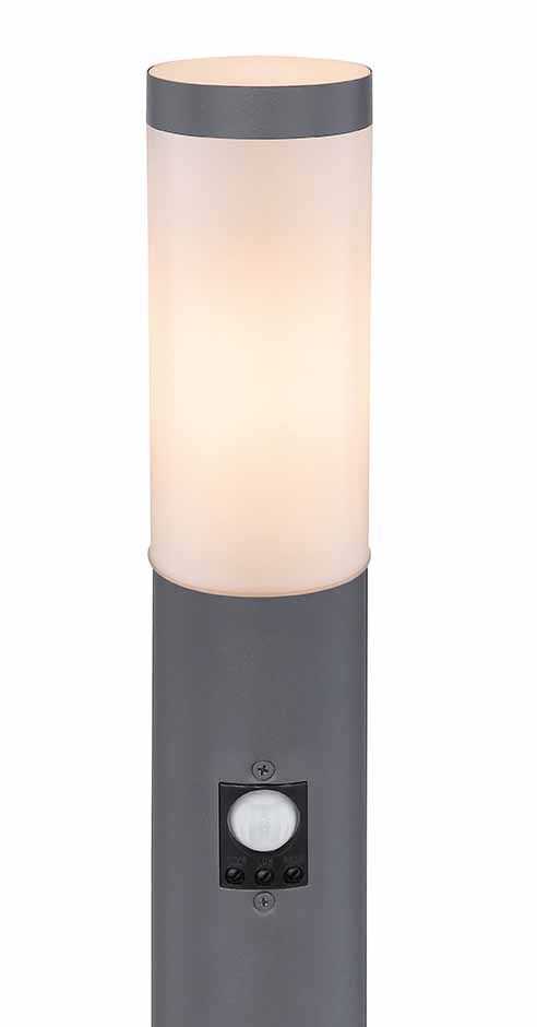 Lampe extérieure moderne tubulaire anthracite Globo Boston – Image 2