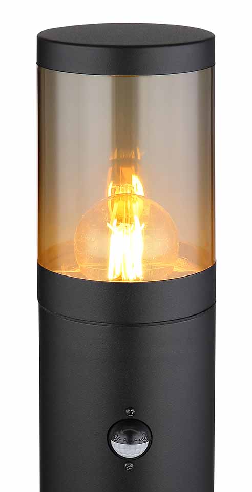 Lampe extérieure noire tubulaire métal Globo Xeloo – Image 2