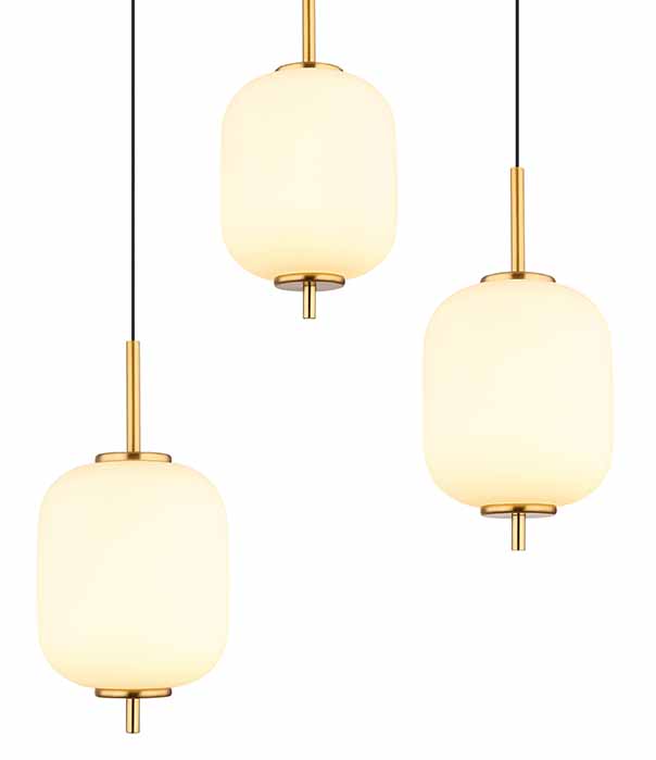 Suspension classique en métal laiton Globo Ewald – Image 3