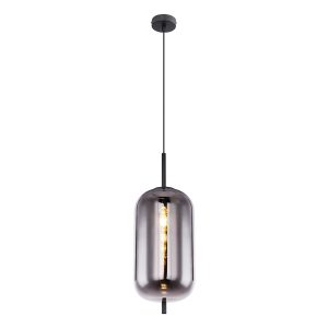 lampe-suspendue-moderne-ovale-en-métal-noir-globo-blacky-15345h2