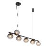 lampe-suspendue-noire-en-métal-moderne-globo-dallerta-15216-7h