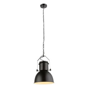 lampe-suspendue-noire-industrielle-métal-globo-kutum-15283