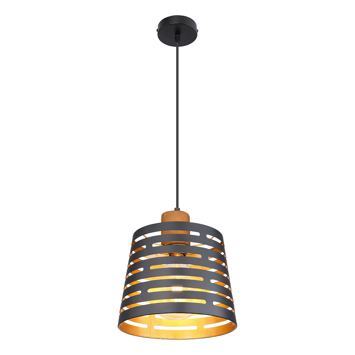 lampe-suspendue-rétro-en-métal-noir-globo-ablona-15451h