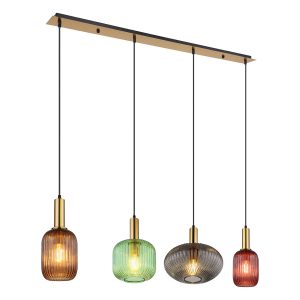 lampe-suspendue-tendance-en-laiton-métal-globo-normy-15469-4h