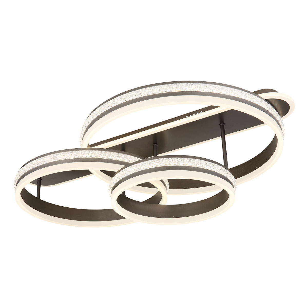 plafonnier-à-3-anneaux-nickel/noir-cristaux-globo-grouni-67314-75