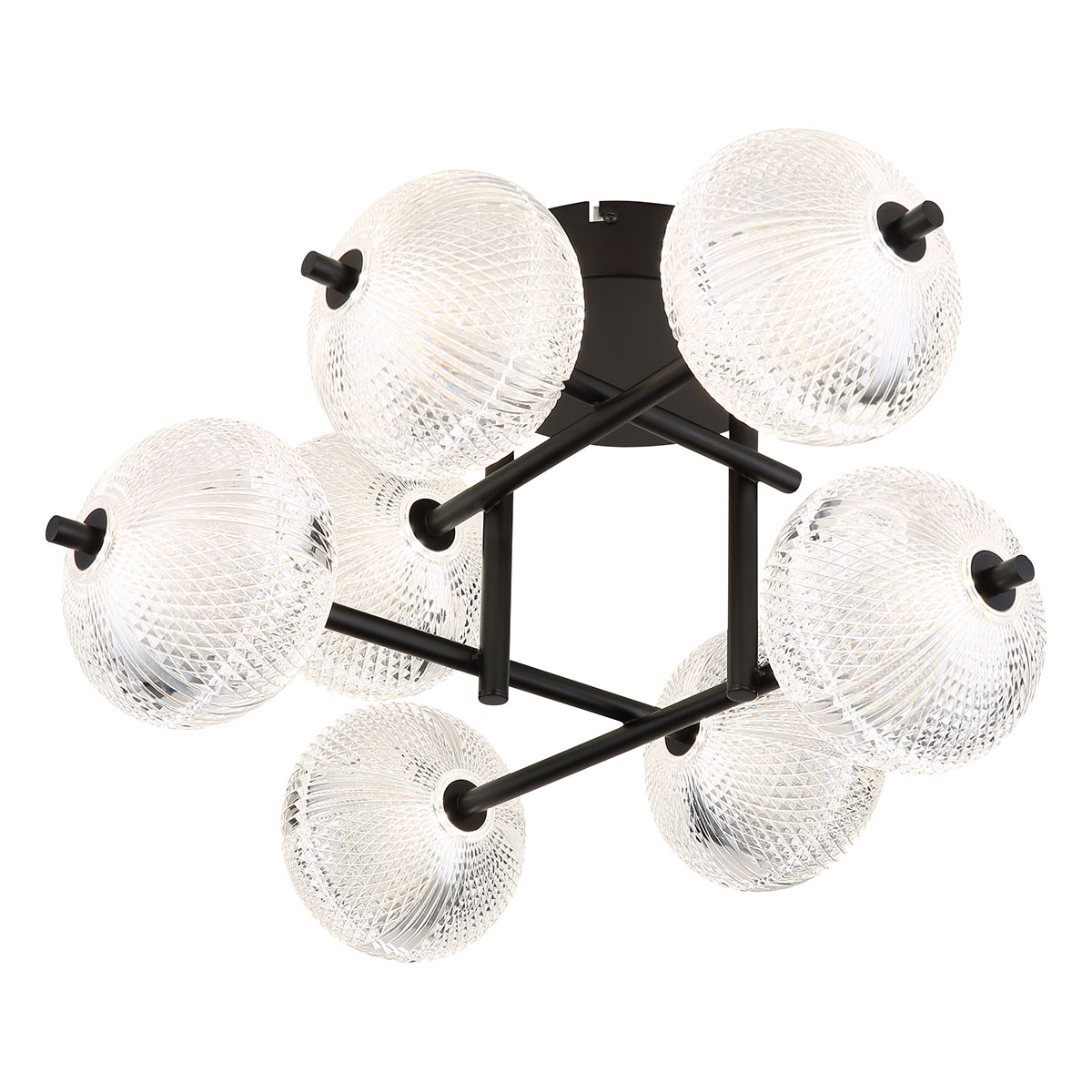 plafonnier-art-déco-noir-en-métal-globo-aida-16042-7d