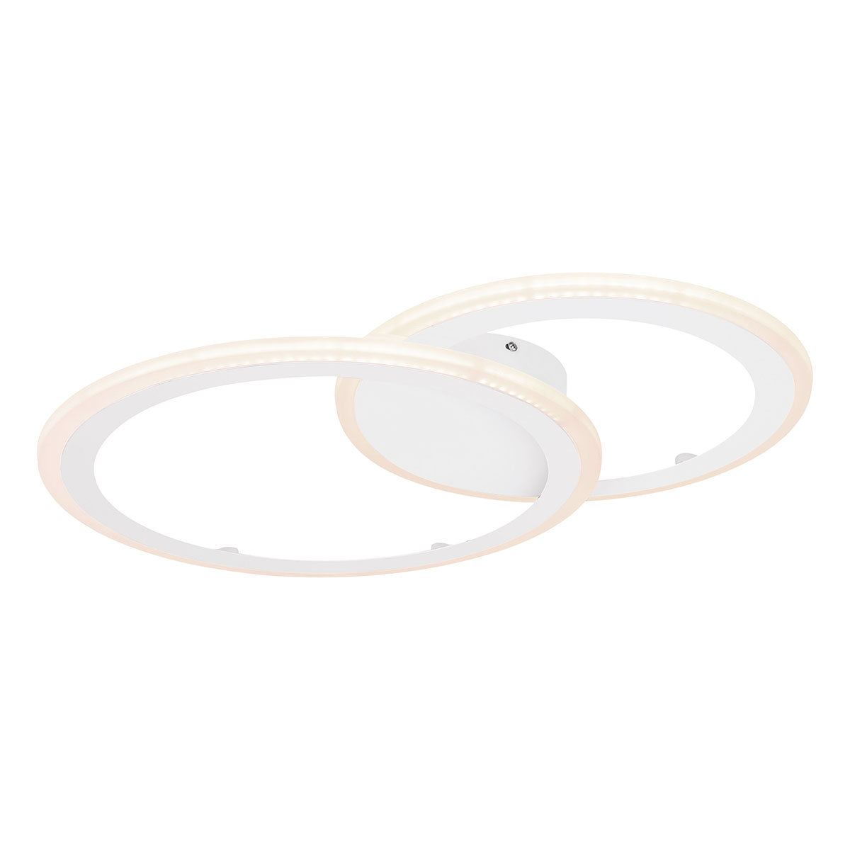 plafonnier-blanc-métal/acrylique-double-anneau-globo-fenna-67120-40