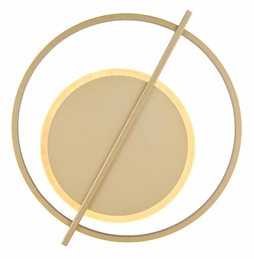 Plafonnier design rond doré Globo Reball – Image 3