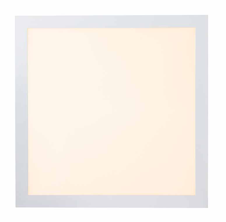 Plafonnier moderne carré blanc en aluminium Globo Rosi – Image 3