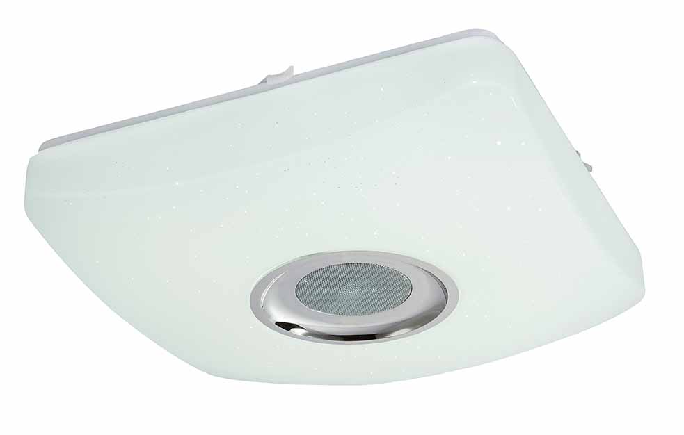 Plafonnier moderne carré en plastique Globo Ayleen – Image 5