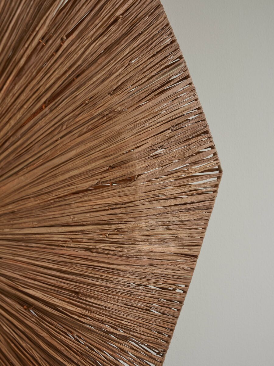 Plafonnier raphia octogonal brun L GOOD&MOJO Panama – Image 3