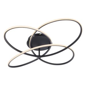 plafonnier-rond-construction-à-anneaux-noir/blanc-l-globo-panda-67201s-60