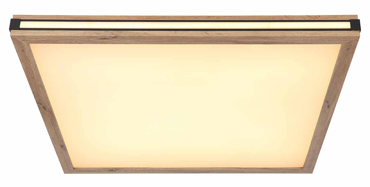 Plafonnier rural carré blanc Globo Carla – Image 2