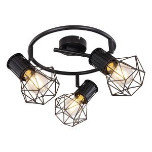 spot-rond-3-abat-jours-diamant-noir-globo-priska-54017-3