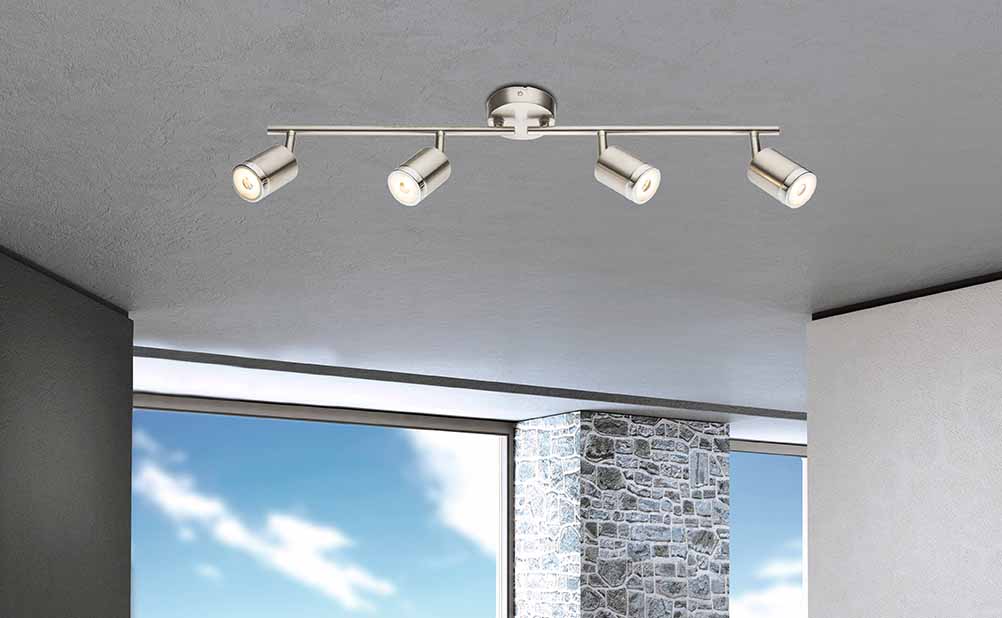 Spots en nickel 4 spots Globo Comore – Image 2