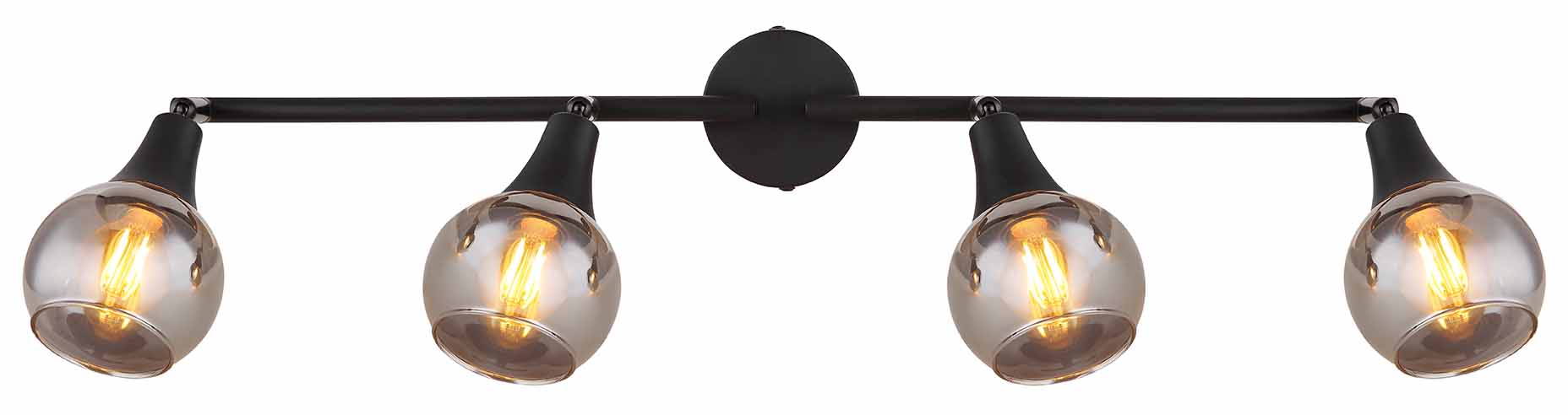 Spots noirs bocal à poissons 4 spots Globo Glyptar – Image 3