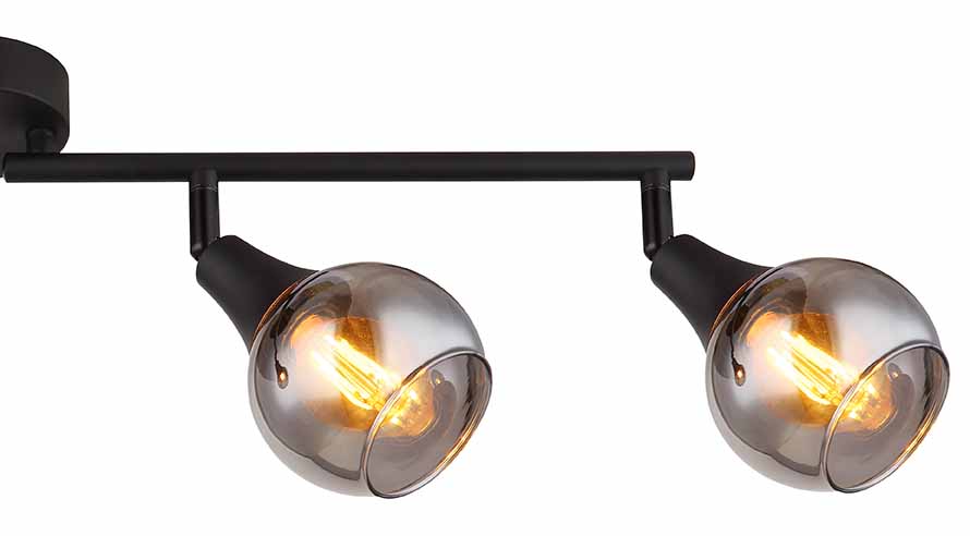 Spots noirs bocal à poissons 4 spots Globo Glyptar – Image 4