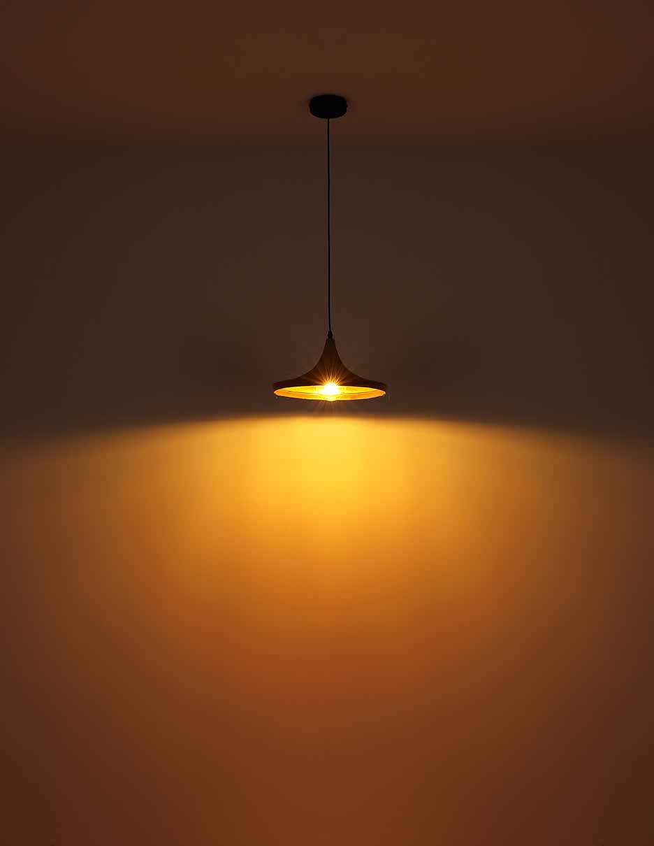 Suspension bohémienne noire en métal Globo Ludmilla – Image 4