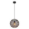 suspension-bohémienne-noire-ronde-globo-senni-15689h