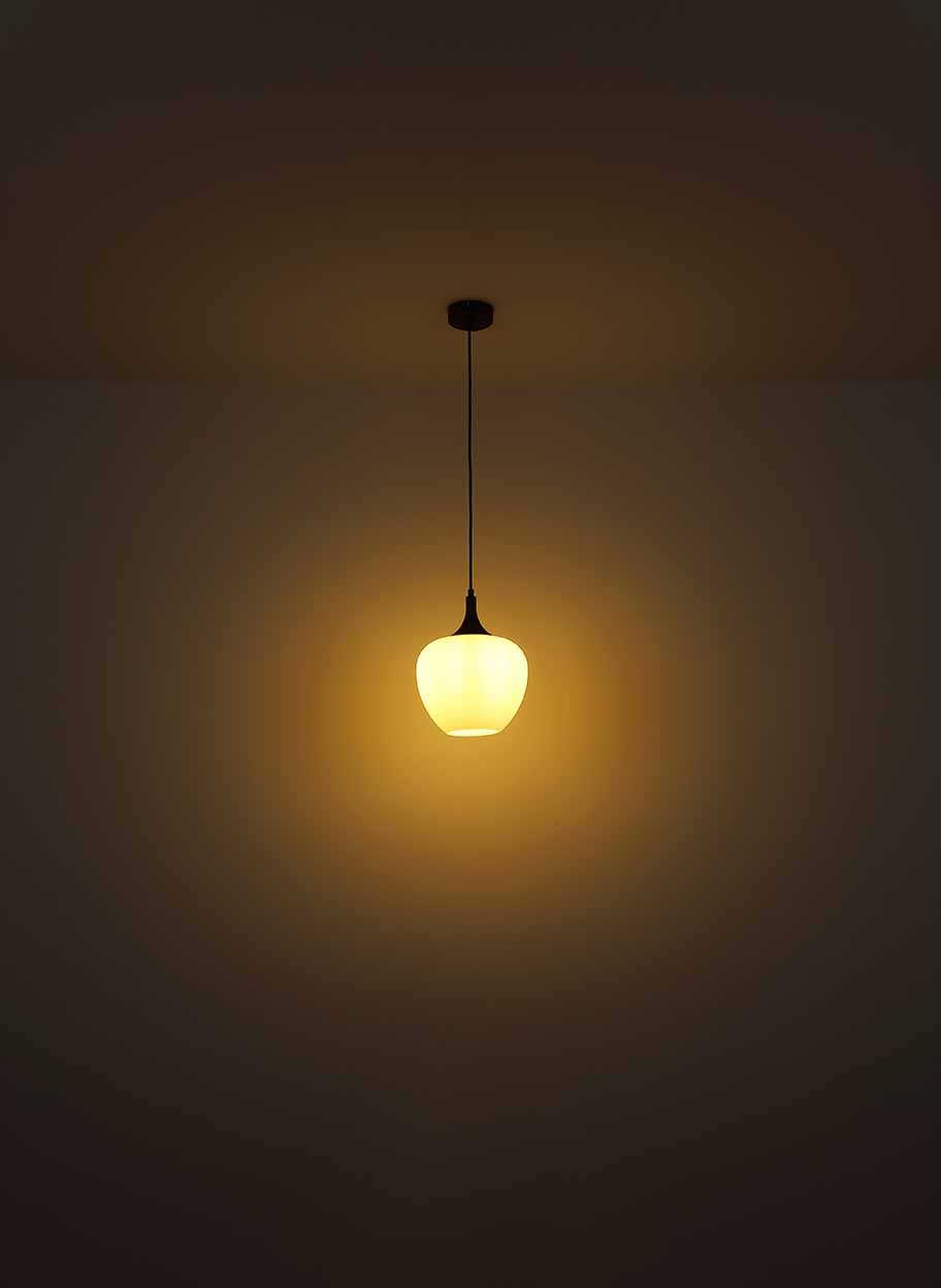 Suspension classique en métal marron Globo Maxy – Image 3