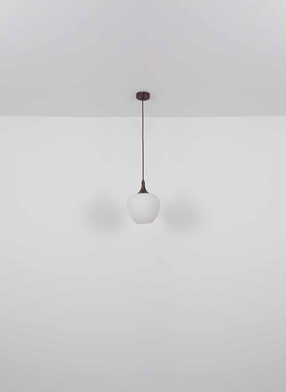 Suspension classique en métal marron Globo Maxy – Image 5