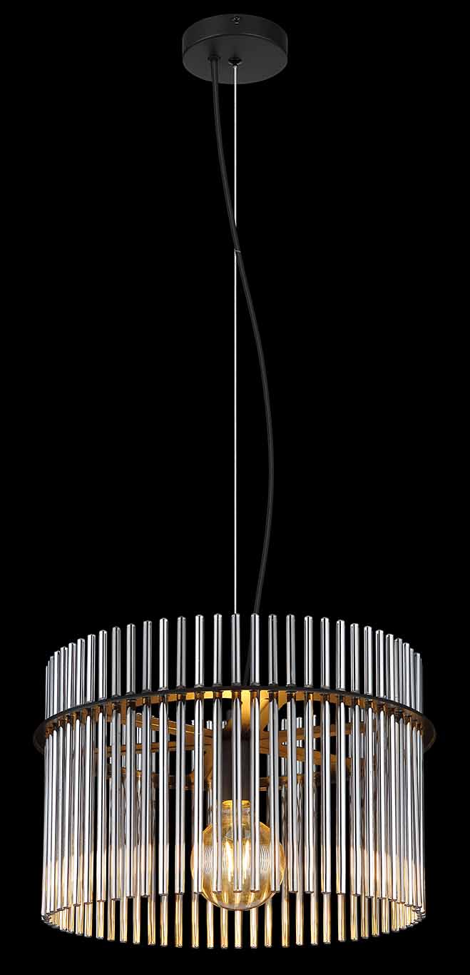 Suspension classique en métal noir Globo Gorley – Image 3