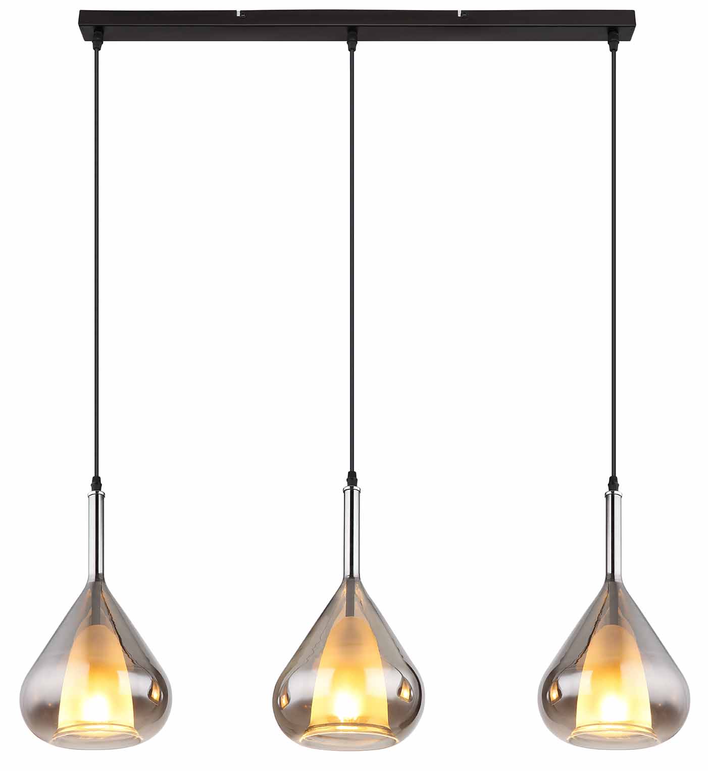 Suspension classique noire en métal Globo Geeky – Image 2