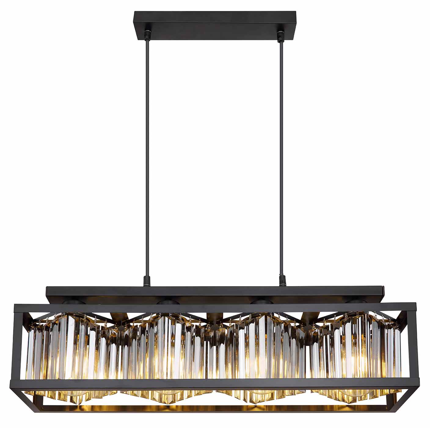 Suspension classique noire en métal Globo Mathilde – Image 2