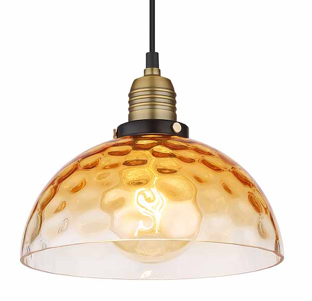 Suspension classique ronde noire Globo Salvy – Image 2