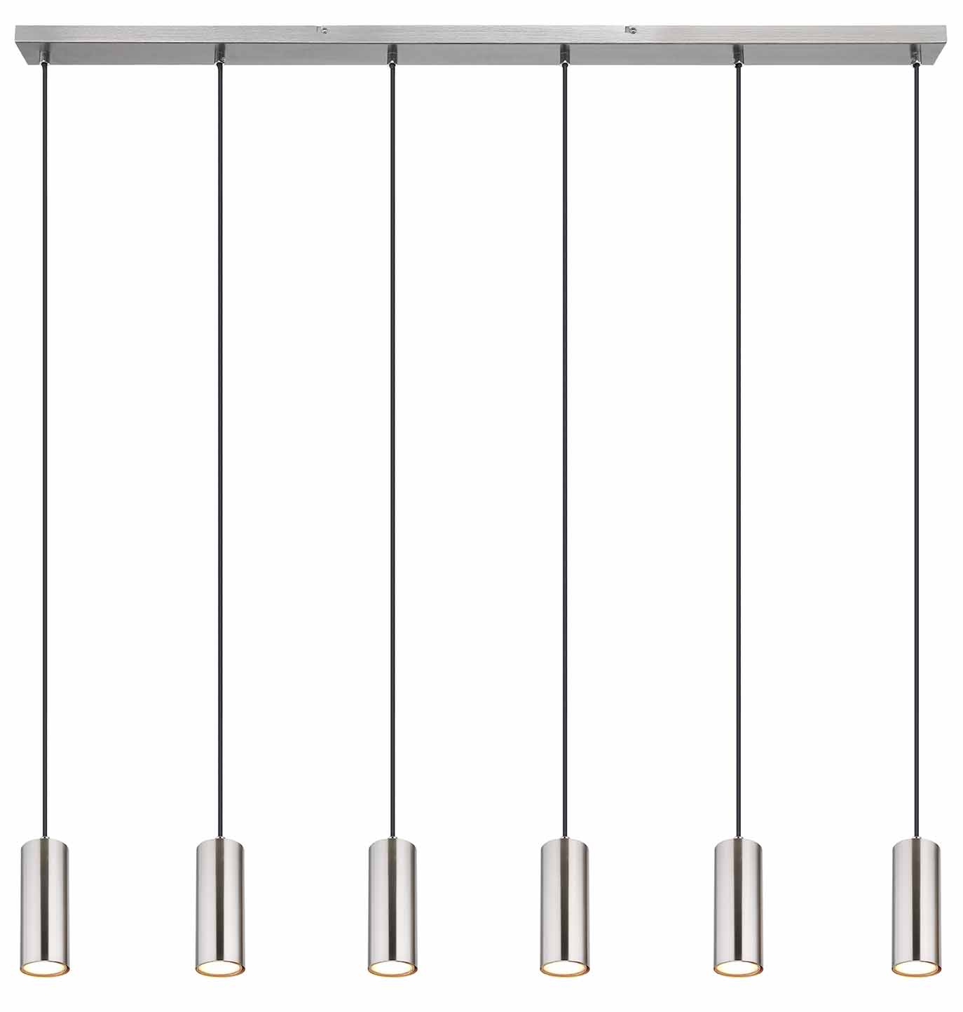 Suspension en nickel 6 spots Globo Robby – Image 2