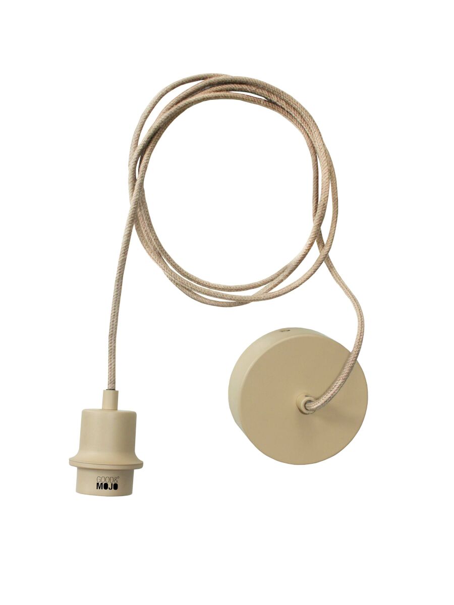 Suspension forme chapeau naturel osier GOOD&MOJO Cuzco – Image 9