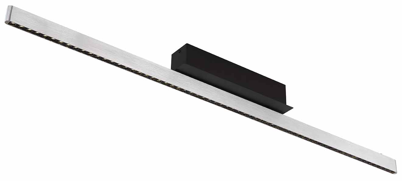 Suspension moderne allongée noire Globo Dentsy – Image 4