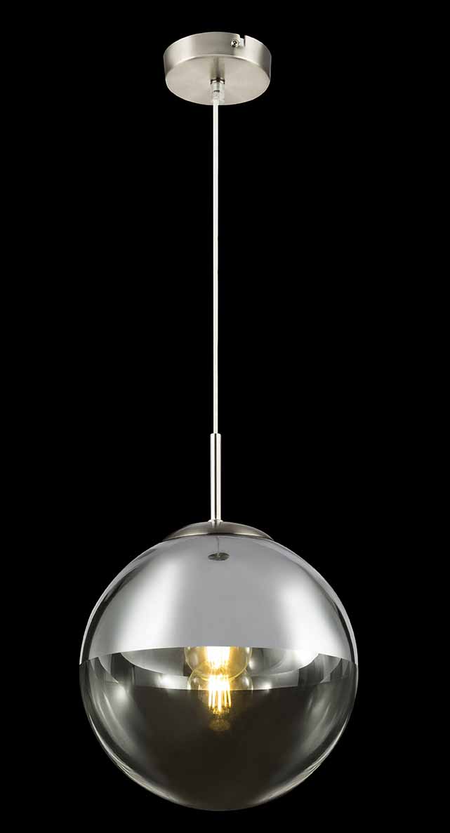 Suspension moderne boule en nickel Globo Varus – Image 4