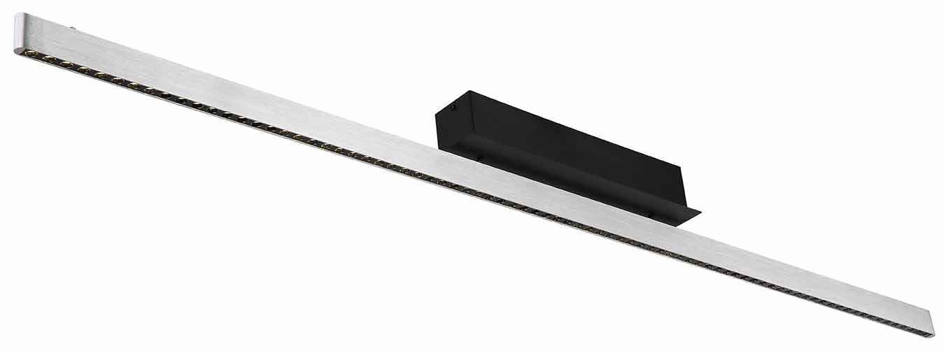 Suspension moderne en barre noire et métal Globo Dentsy – Image 4