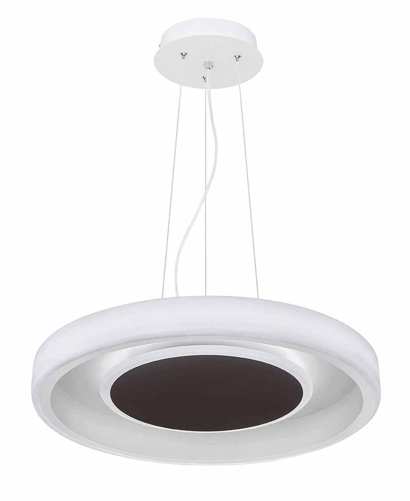 Suspension moderne en métal blanc Globo Goffi – Image 4